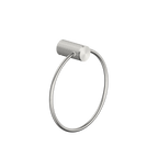 Nero Opal Towel Ring - Brushed Nickel - NR2580aBN