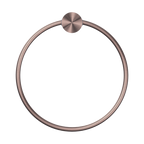 Nero Opal Towel Ring - Brushed Bronze - NR2580aBZ