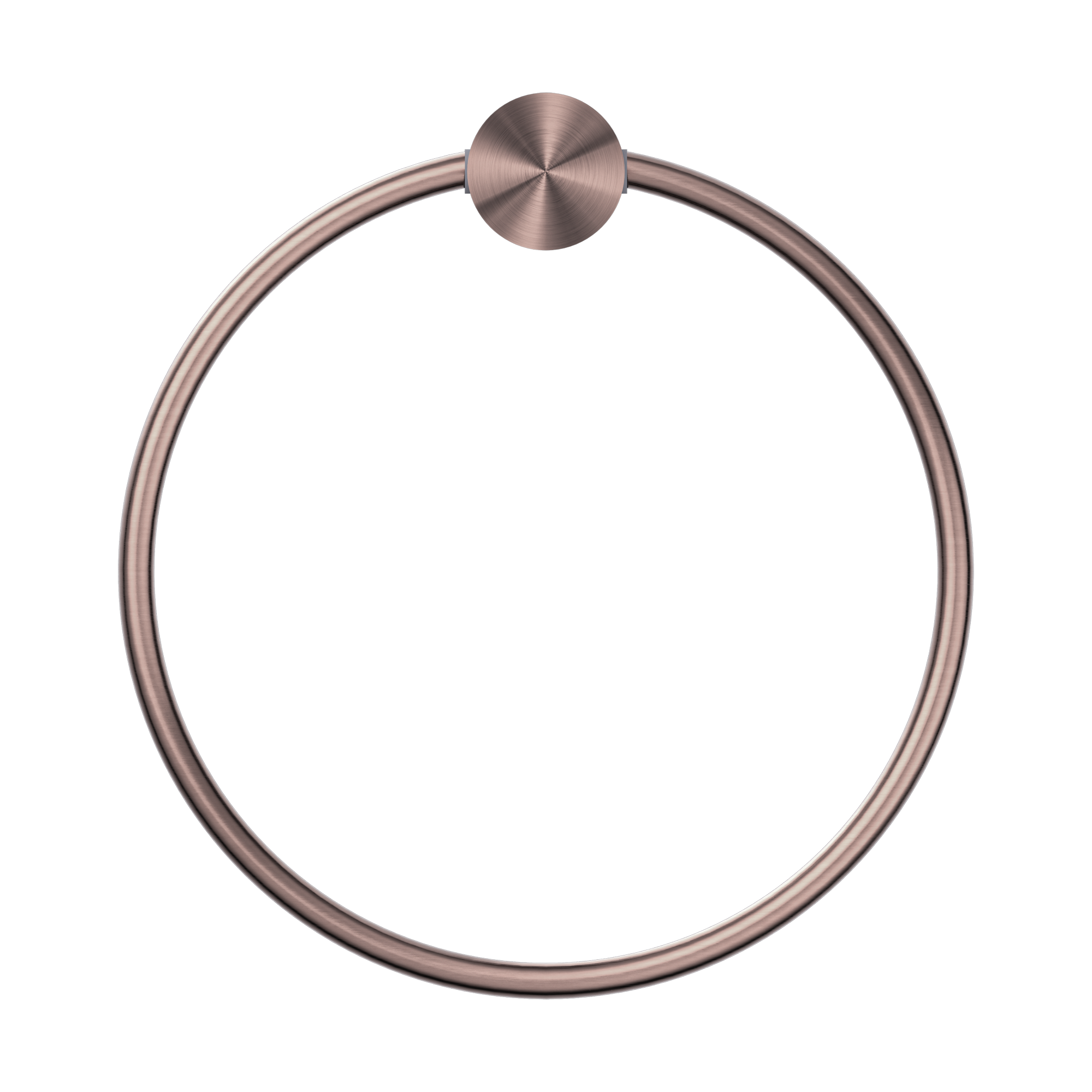 Nero Opal Towel Ring - Brushed Bronze - NR2580aBZ