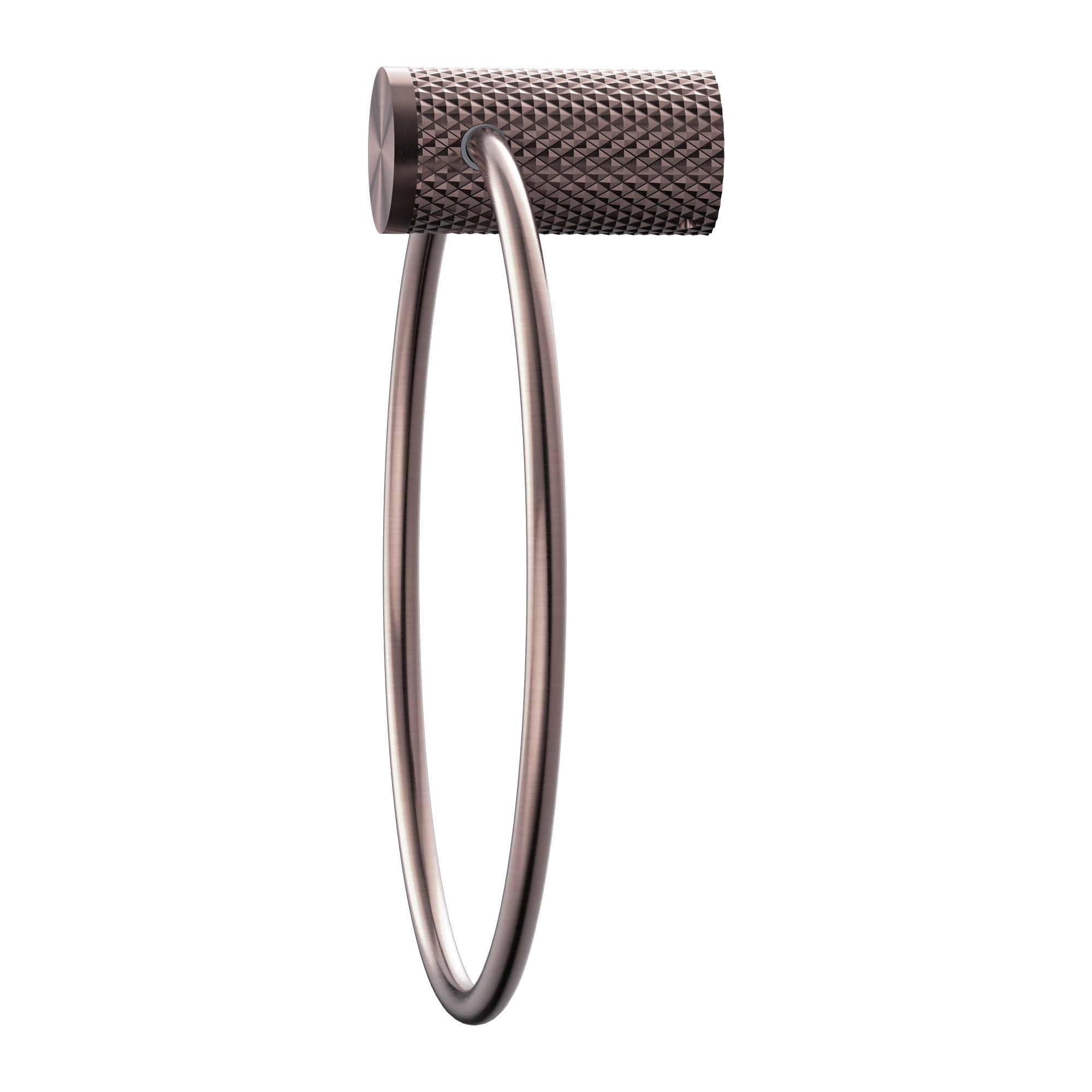 Nero Opal Towel Ring - Brushed Bronze - NR2580aBZ