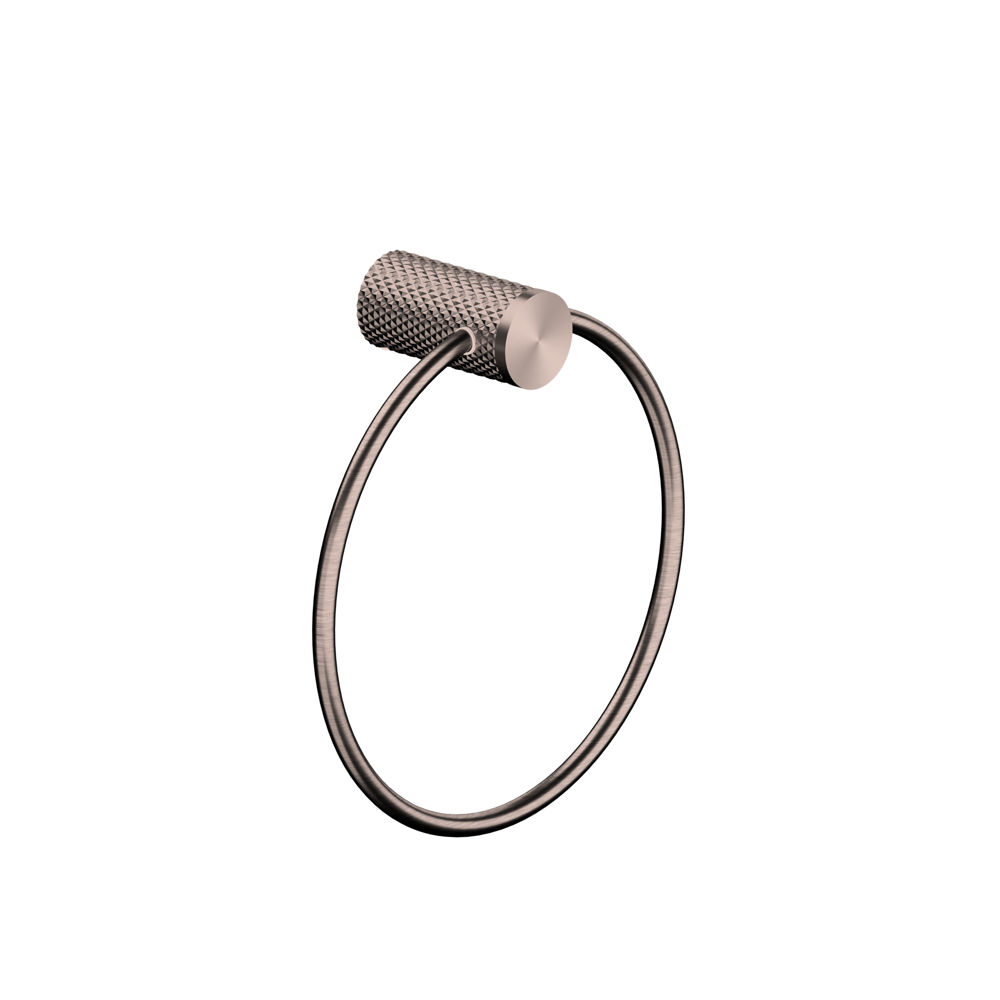 Nero Opal Towel Ring - Brushed Bronze - NR2580aBZ