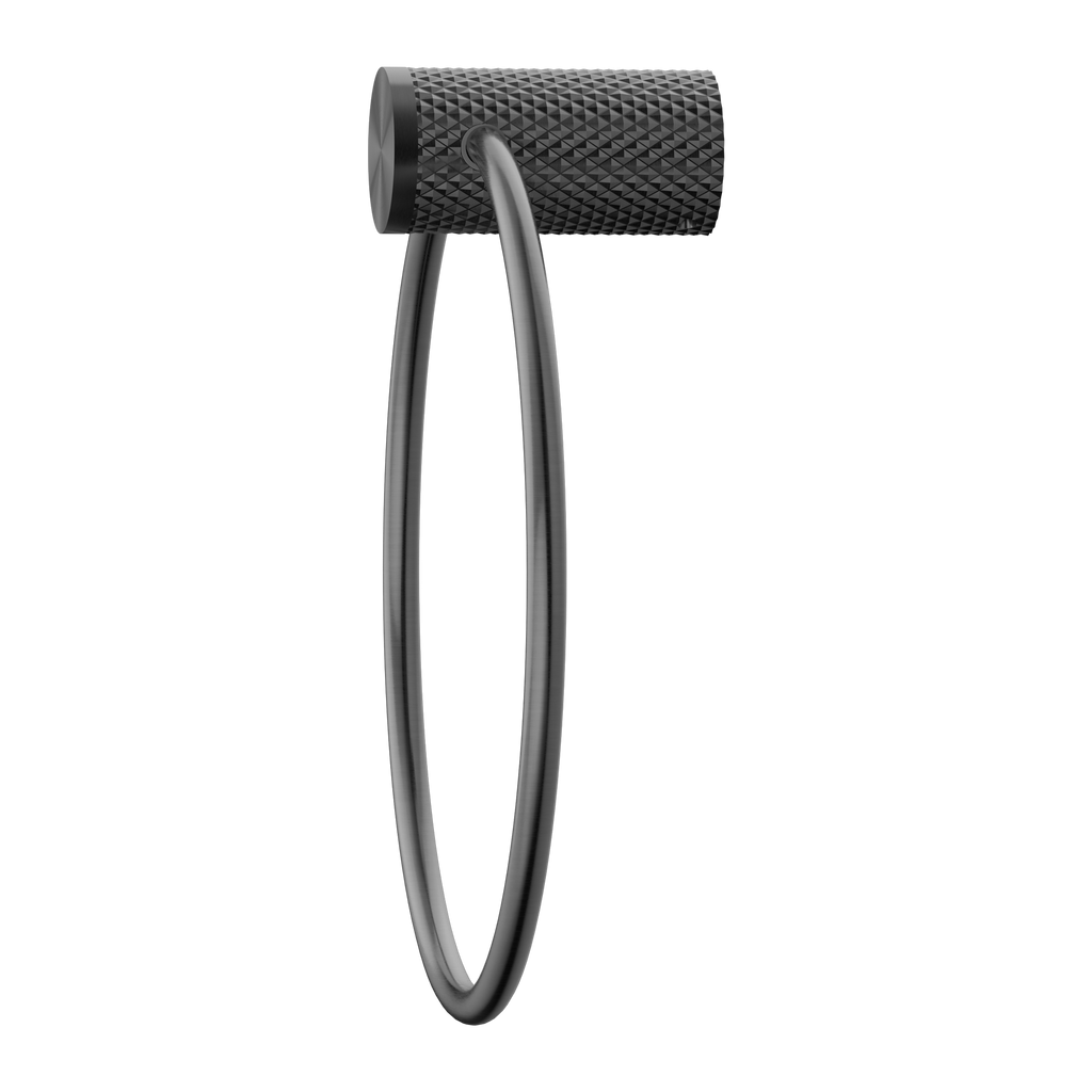 Nero Opal Towel Ring - Graphite - NR2580aGR
