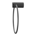 Nero Opal Towel Ring - Graphite - NR2580aGR
