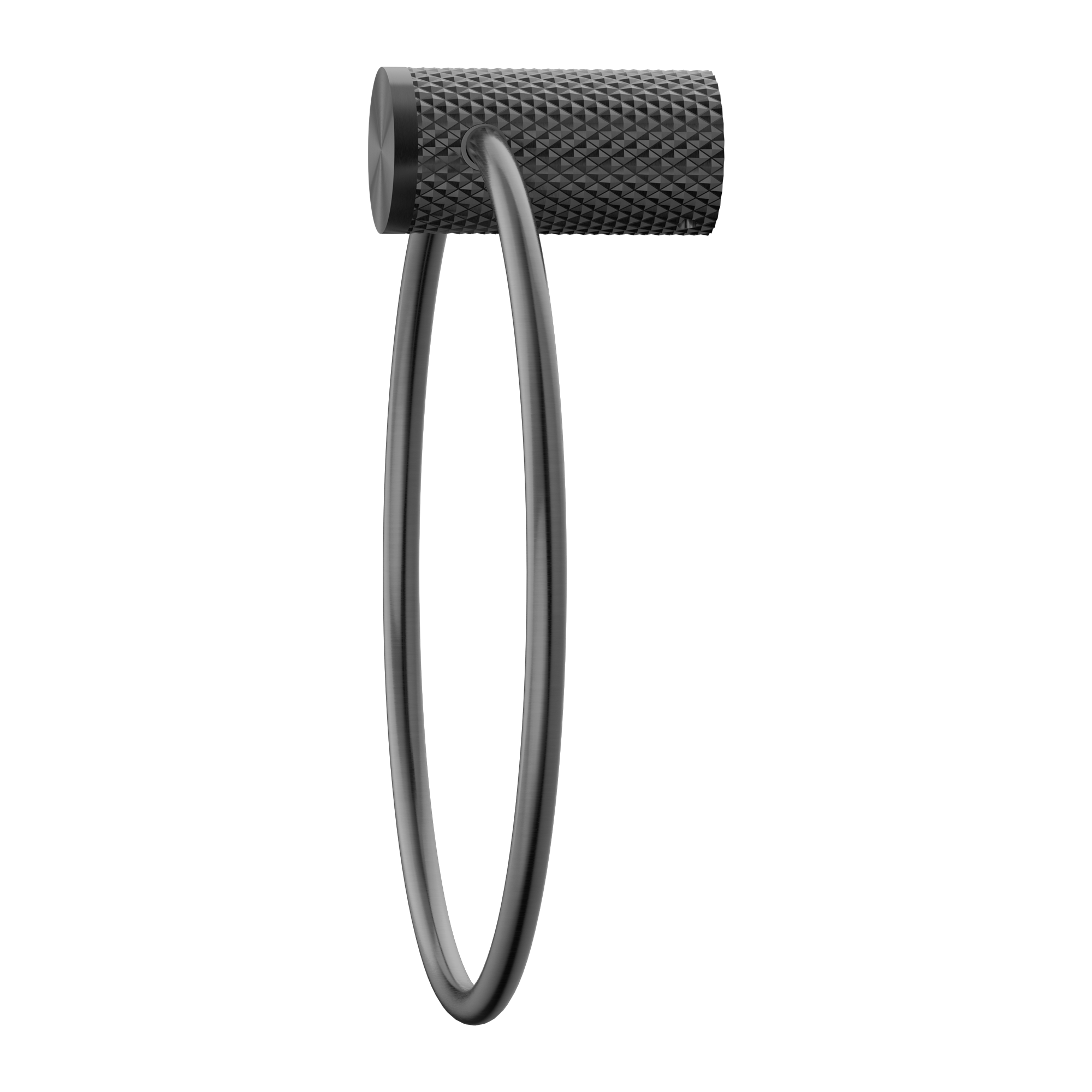 Nero Opal Towel Ring - Graphite - NR2580aGR