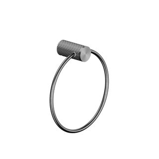 Nero Opal Towel Ring - Graphite - NR2580aGR