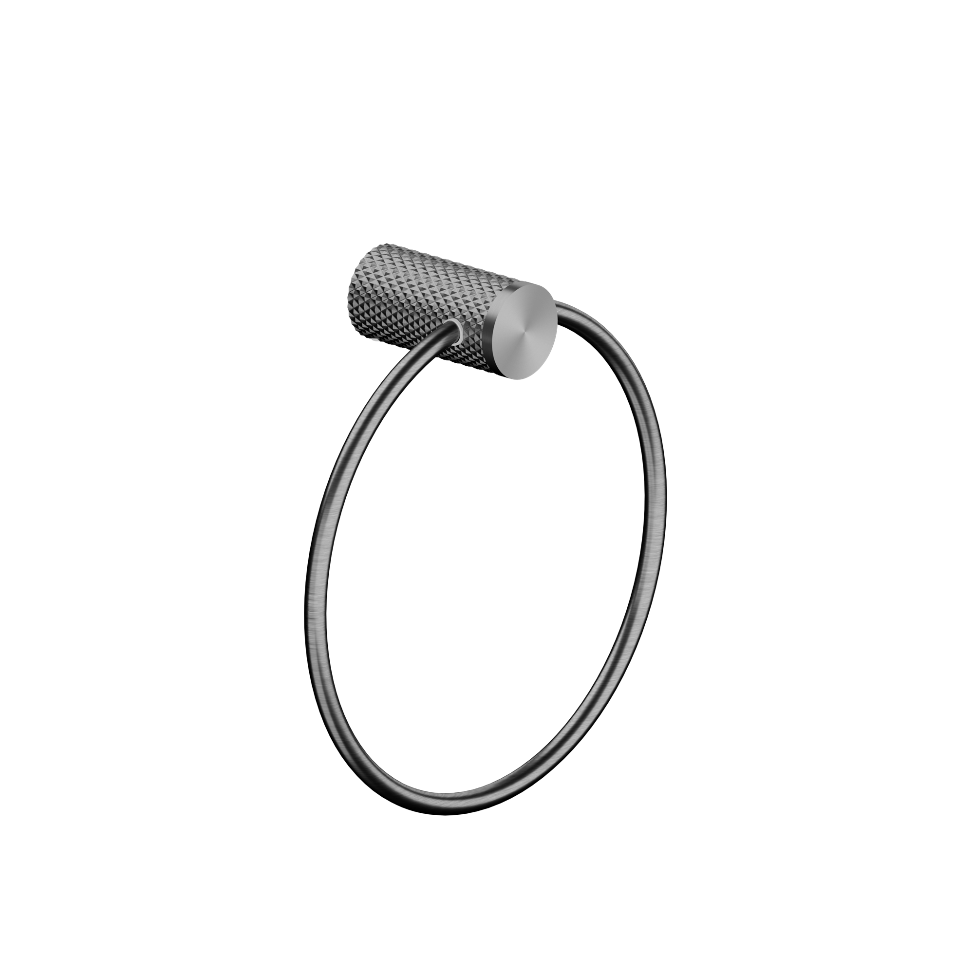 Nero Opal Towel Ring - Graphite - NR2580aGR
