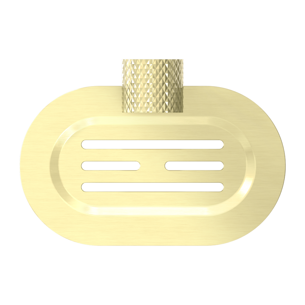 Nero Opal Soap Dish Holder - Brushed Gold - NR2581BG