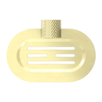Nero Opal Soap Dish Holder - Brushed Gold - NR2581BG