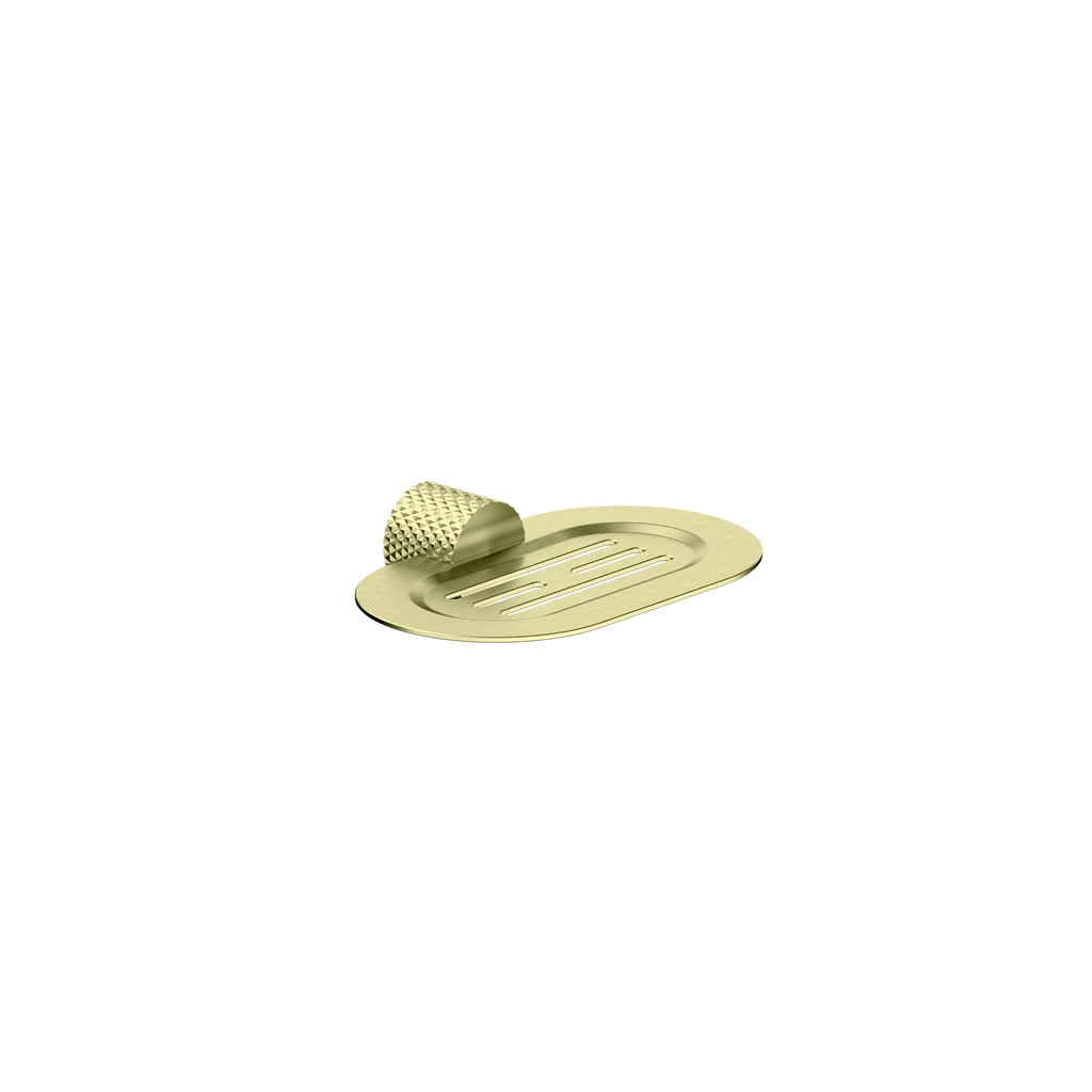 Nero Opal Soap Dish Holder - Brushed Gold - NR2581BG