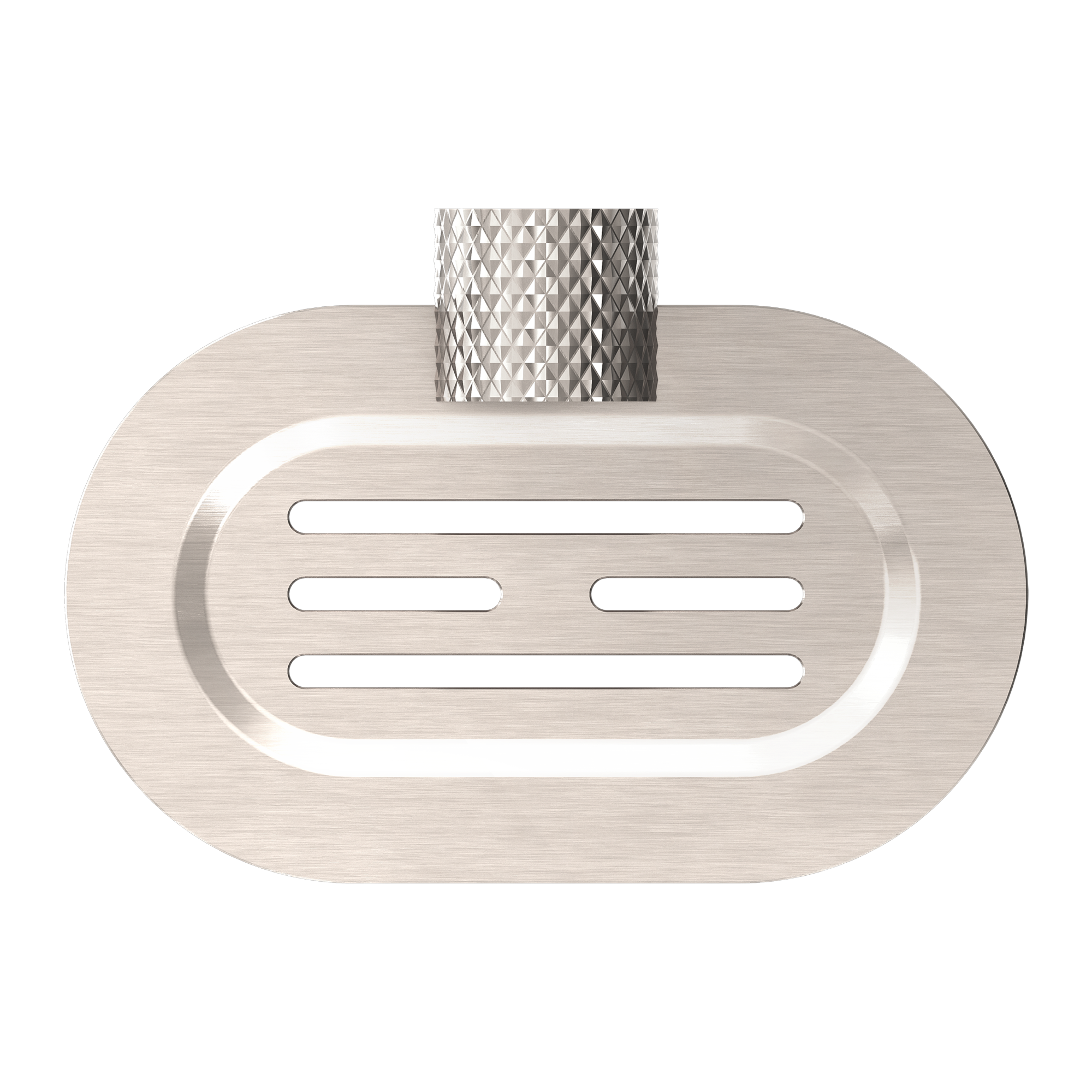 Nero Opal Soap Dish Holder - Brushed Nickel - NR2581BN