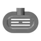 Nero Opal Soap Dish Holder - Graphite - NR2581GR