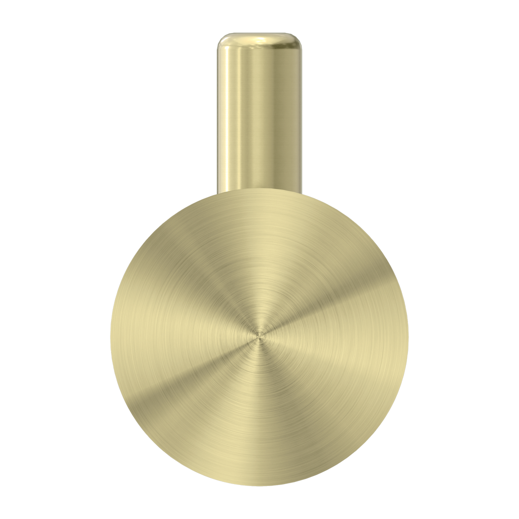 Nero Opal Robe Hook - Brushed Gold - NR2582BG