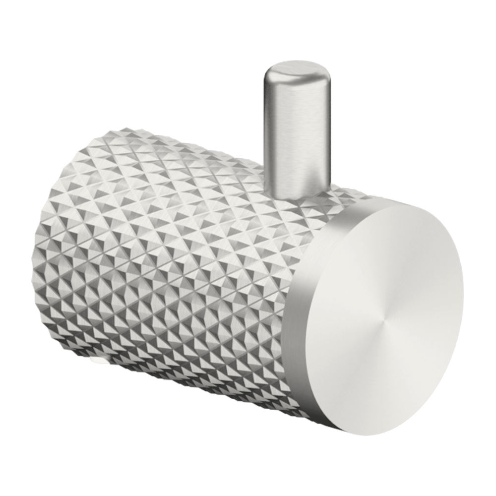 Nero Opal Robe Hook - Brushed Nickel - NR2582BN