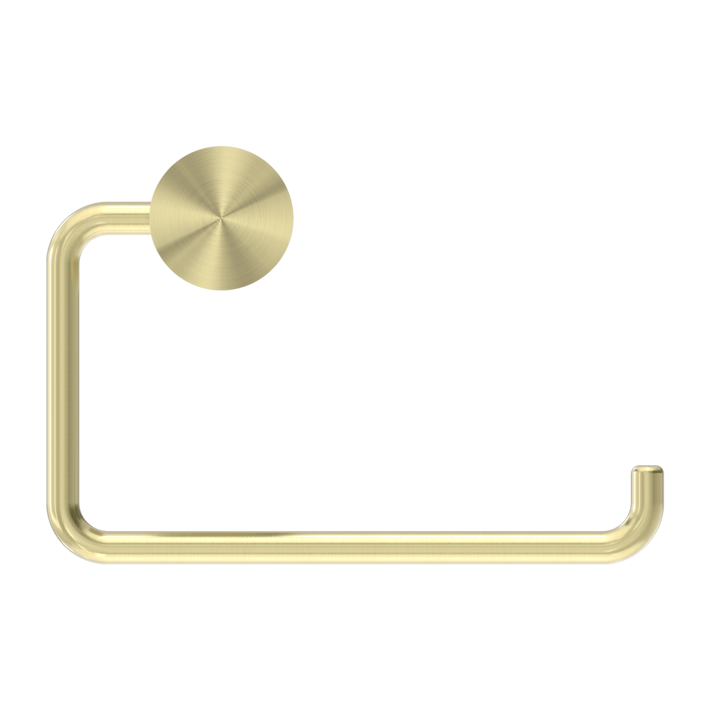 Nero Opal Toilet Roll Holder - Brushed Gold - NR2586BG