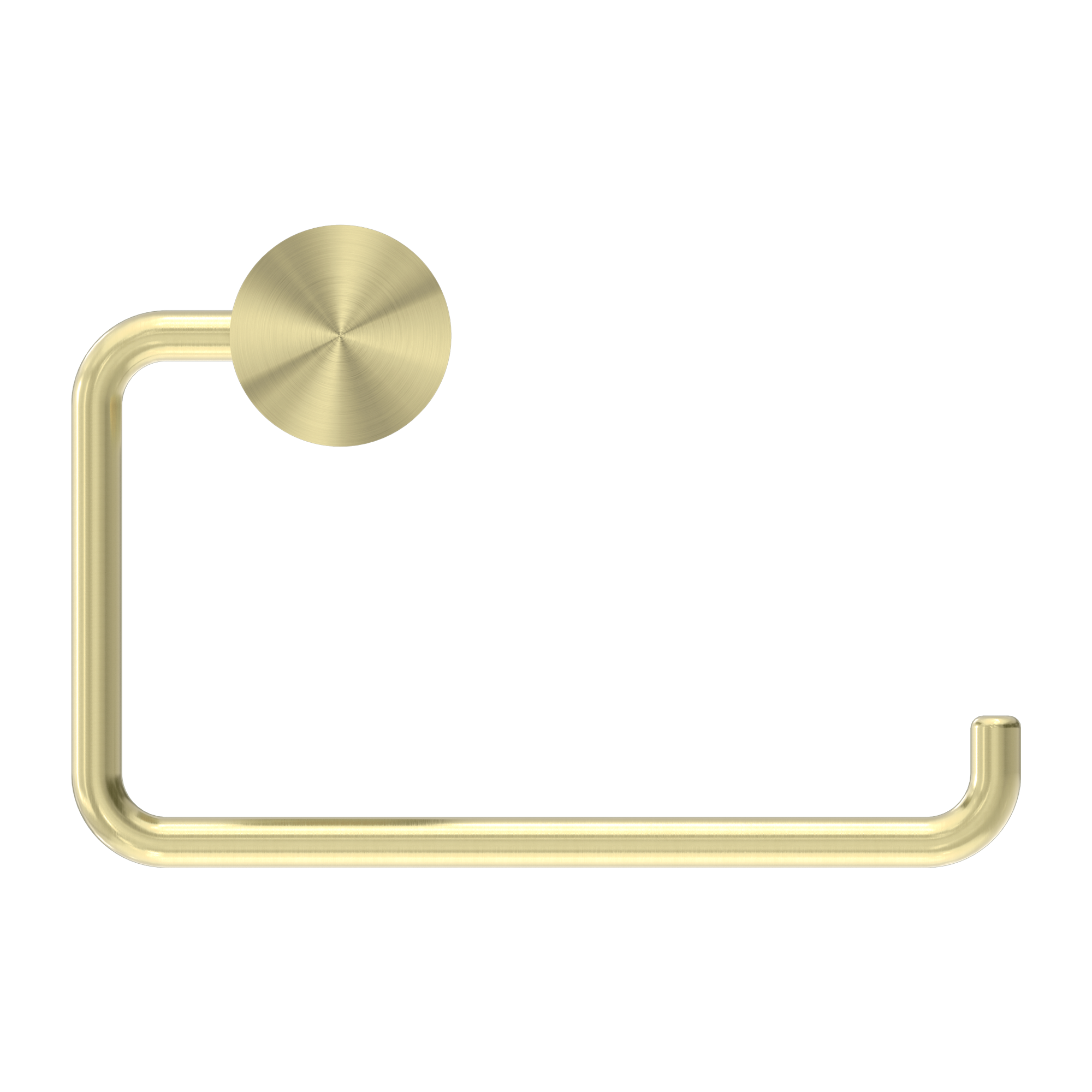 Nero Opal Toilet Roll Holder - Brushed Gold - NR2586BG