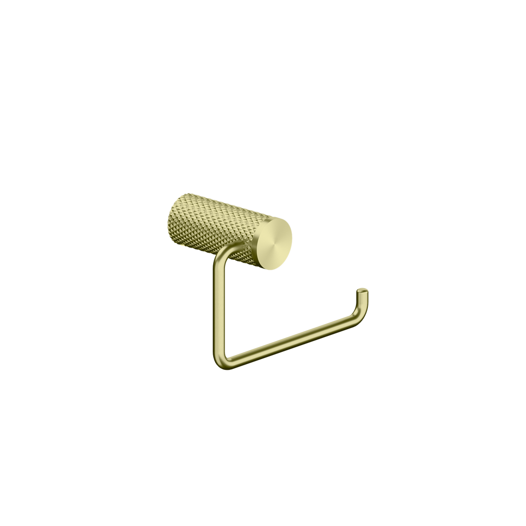 Nero Opal Toilet Roll Holder - Brushed Gold - NR2586BG