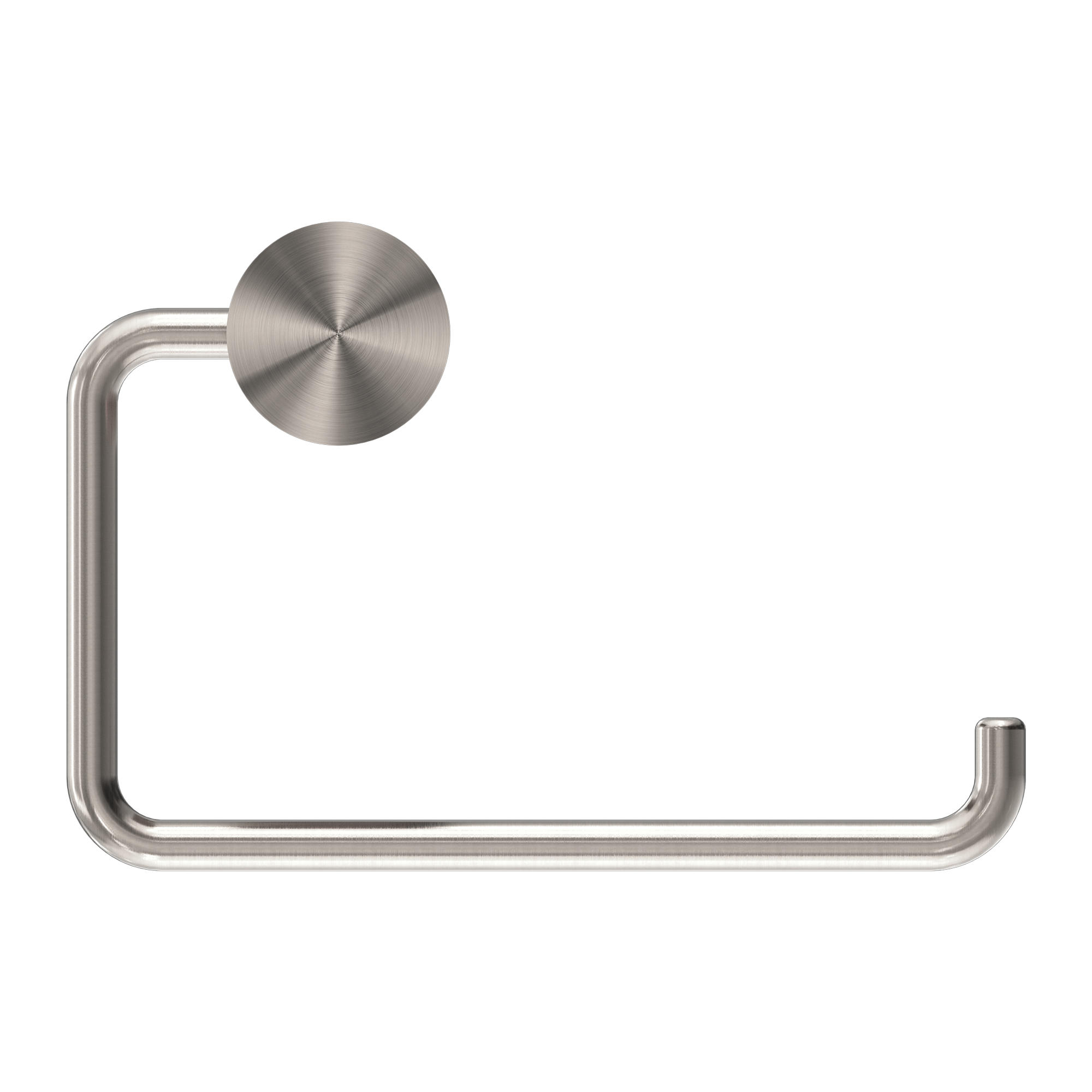 Nero Opal Toilet Roll Holder - Brushed Nickel - NR2586BN
