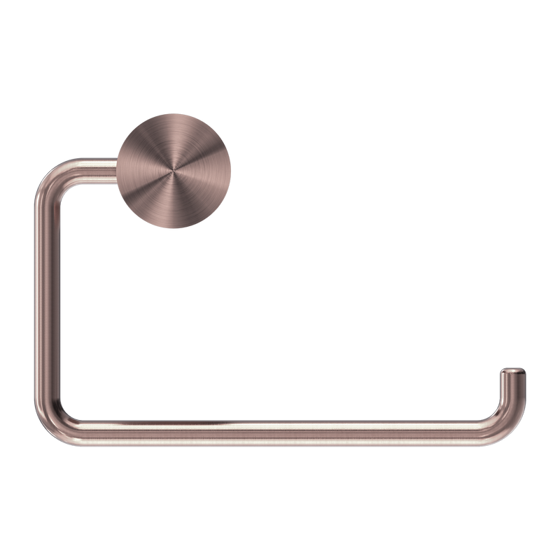 Nero Opal Toilet Roll Holder - Brushed Bronze