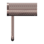 Nero Opal Toilet Roll Holder - Brushed Bronze - NR2586BZ