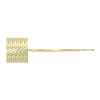Nero Opal Metal Shower Shelf - Brushed Gold - NR2587aBG