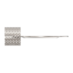 Nero Opal Metal Shower Shelf - Brushed Nickel - NR2587aBN
