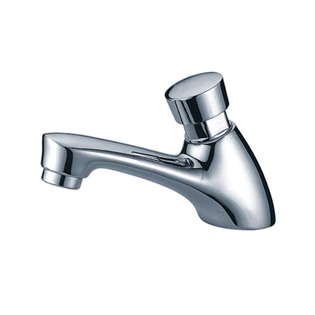 Nero Commercial Classic Push Tap - LF Chrome - NR291201CH