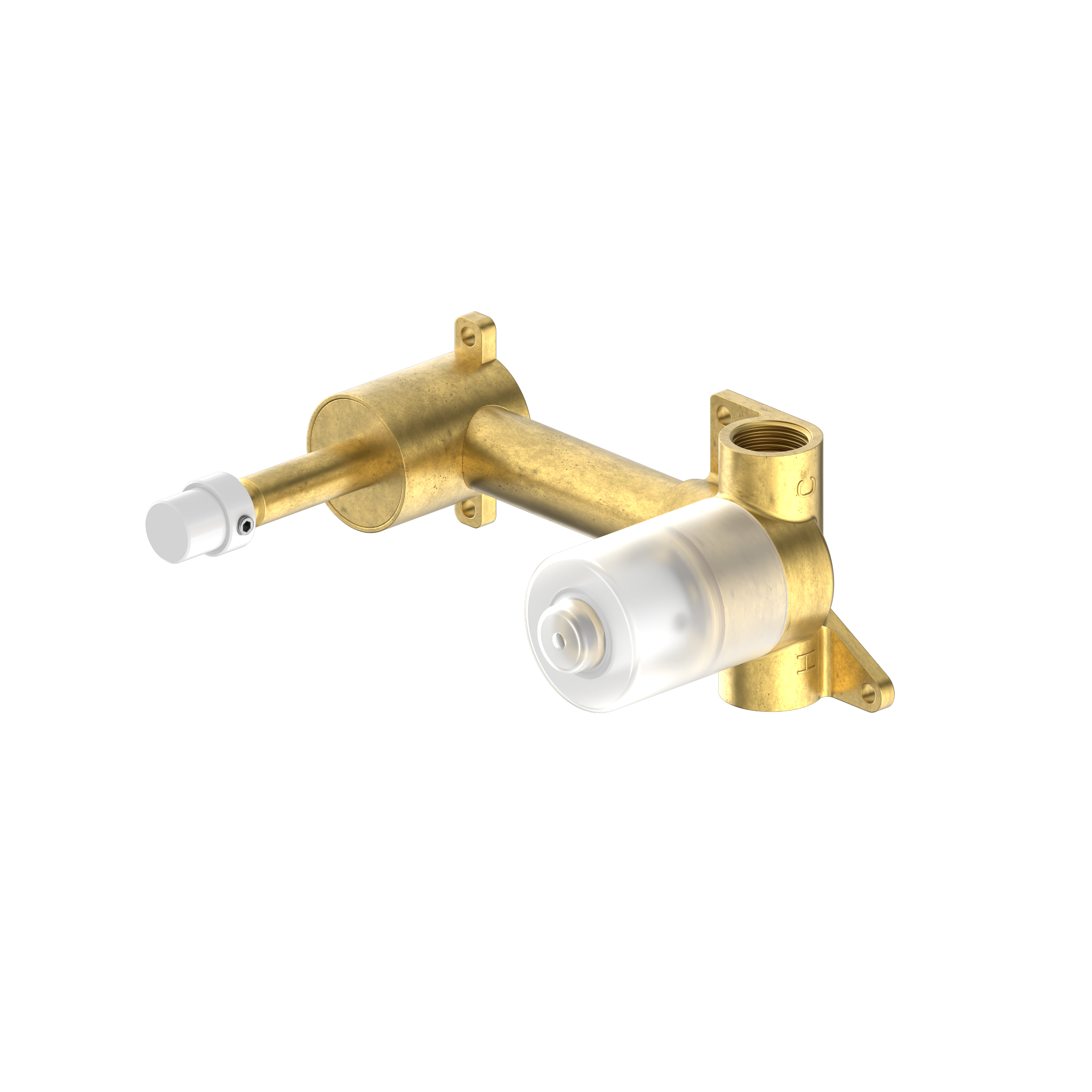 Nero Kara/Opal Progressive Wall Basin Set Body Only - NR29237
