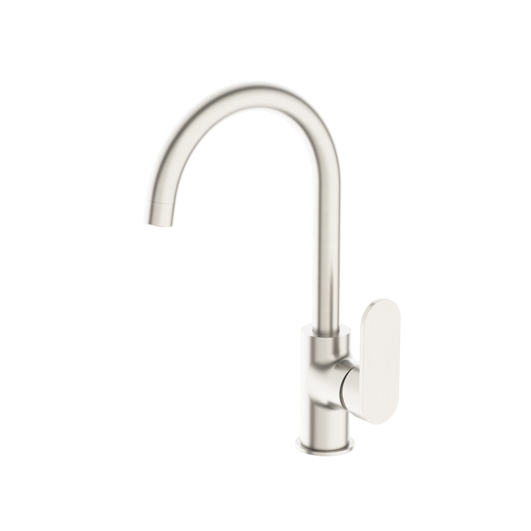 Nero Ecco Kitchen Mixer - LF Brushed Nickel - NR301306BN