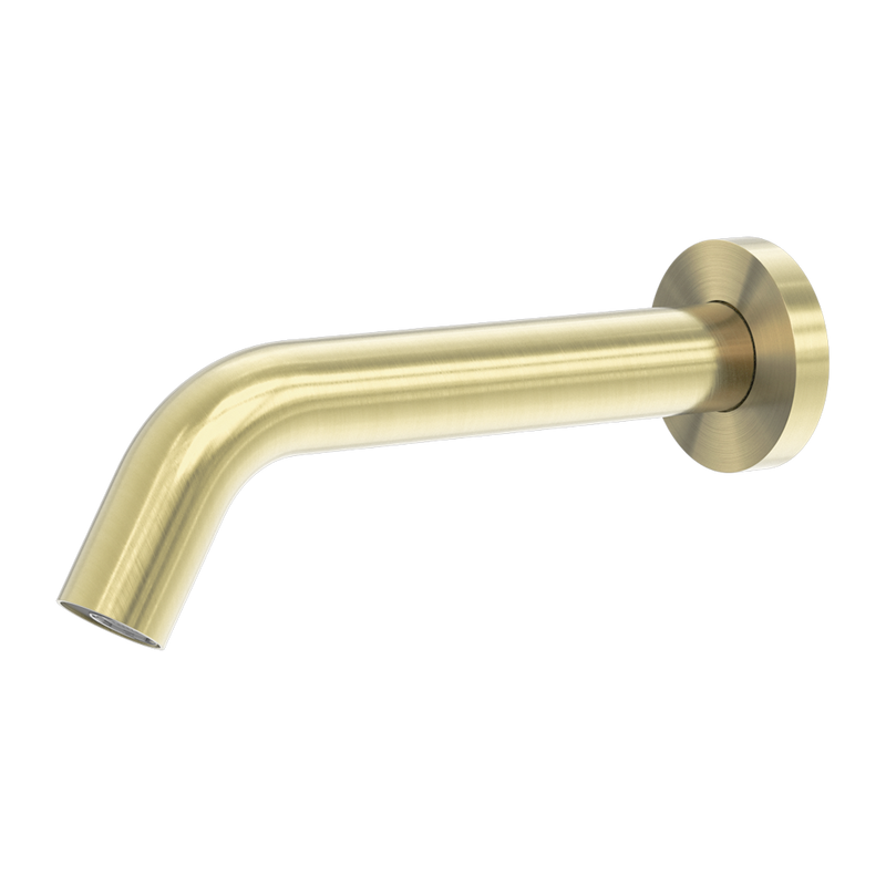 Nero Mecca Wall Mount Sensor Tap - Brushed Gold