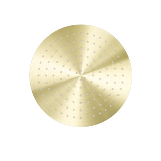 Nero Zen SS316L Round Shower Head - Brushed Gold - NR508041BG