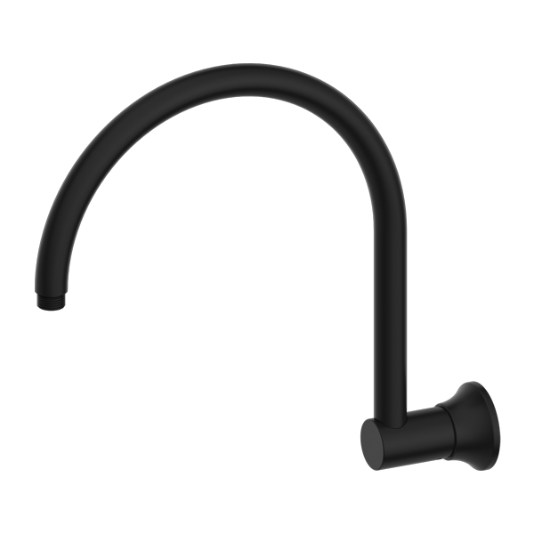 Nero York Shower Arm - Matte Black - NR508MB