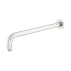 Nero Zen SS316L Round Shower Arm 400mm - Brushed Nickel - NR509BN