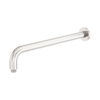 Nero Zen SS316L Round Shower Arm 400mm - Brushed Nickel - NR509BN