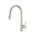Nero Dolce Pull Out Sink Mixer with Vegie Spray - LF Brushed Nickel - NR581009cBN