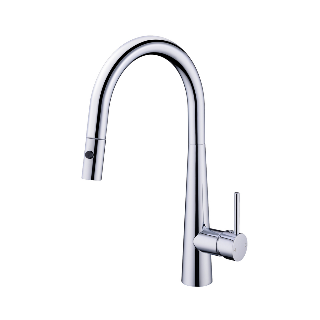 Nero Dolce Pull Out Sink Mixer with Vegie Spray - LF Chrome - NR581009cCH