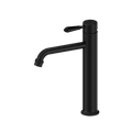 Nero York Straight Tall Basin Mixer With Metal Lever - Matte Black - NR692101a02MB