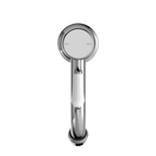 Nero York Straight Basin Mixer With White Porcelain Lever - Chrome - NR692101b01CH