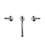 Nero York Basin Set With Metal Lever - Chrome - NR692102a02CH