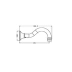 Nero York Basin/Bath Spout Only - Matte Black - NR692103MB
