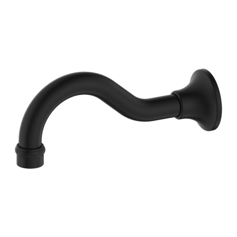 Nero York Basin/Bath Spout Only - Matte Black