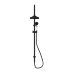 Nero York Twin Shower With White Porcelain Hand Shower - Matte Black - NR69210501MB