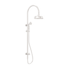 Nero York Twin Shower with Metal Hand Shower - Brushed Nickel - NR69210502BN