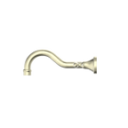 Nero York Wall Basin Set With Metal Lever - Aged Brass - NR692107a02AB