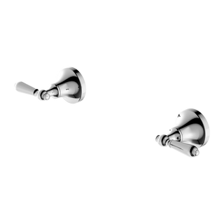 Nero York Wall Top Assemblies With Metal Lever - Chrome - NR692109b02CH