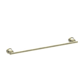 Nero York Single Towel Rail 600mm - Aged Brass - NR6924AB