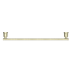Nero York Single Towel Rail 600mm - Aged Brass - NR6924AB
