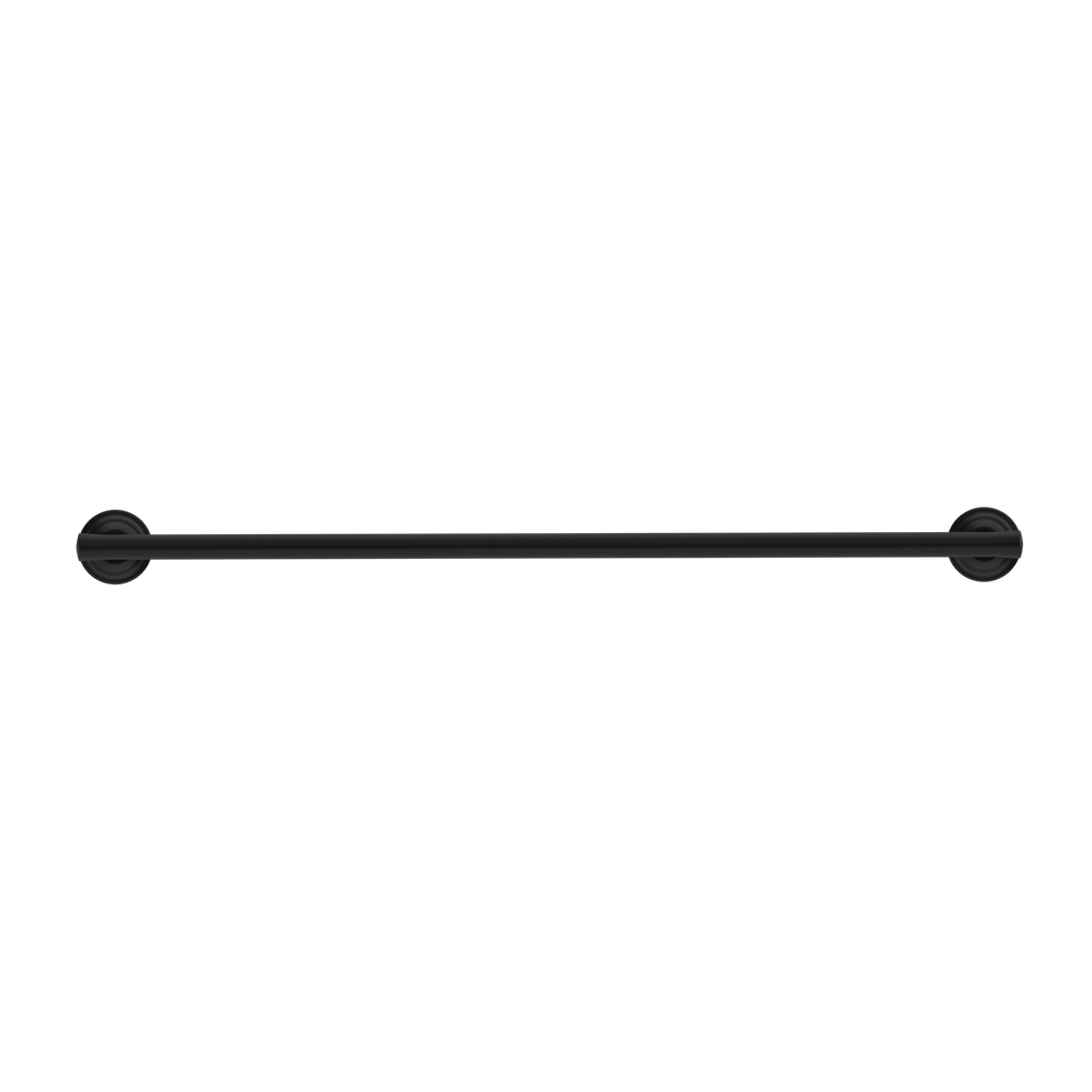 Nero York Single Towel Rail 600mm - Matte Black - NR6924MB
