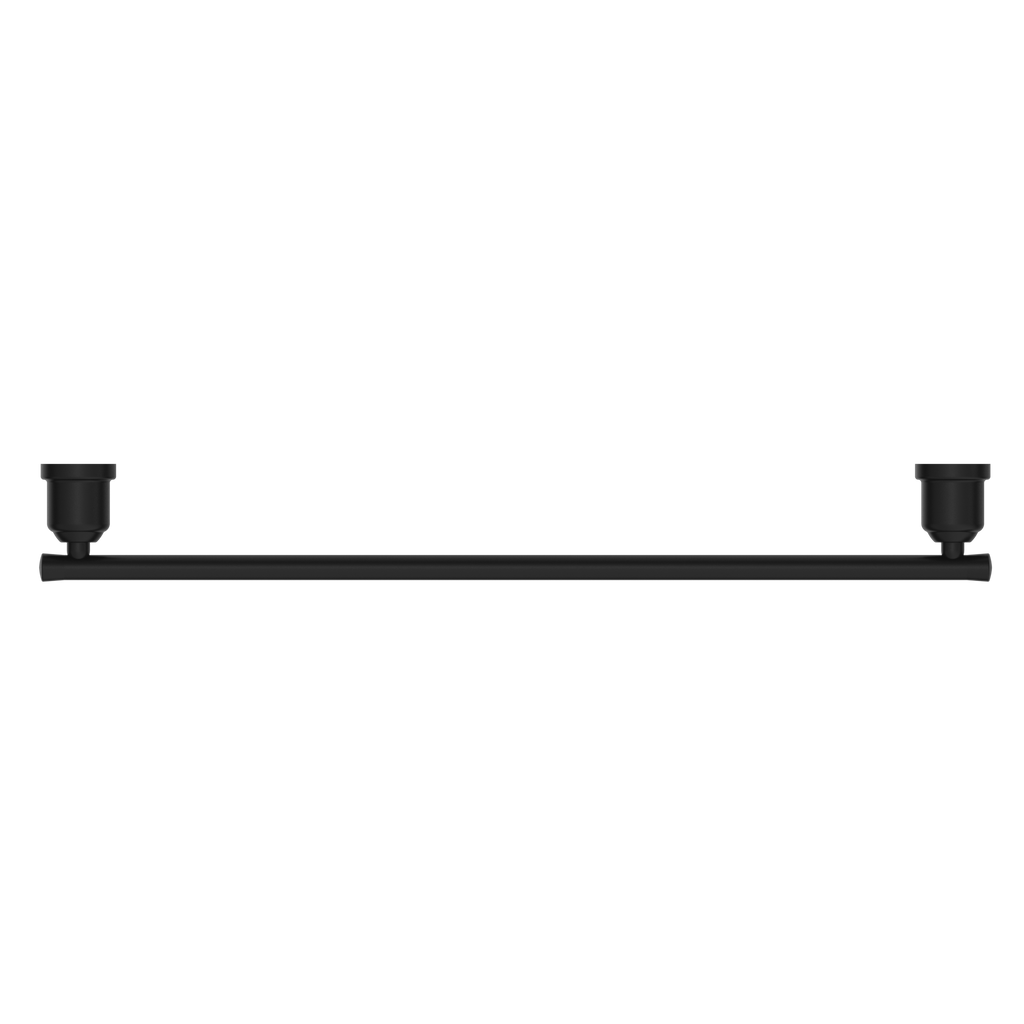 Nero York Single Towel Rail 600mm - Matte Black - NR6924MB