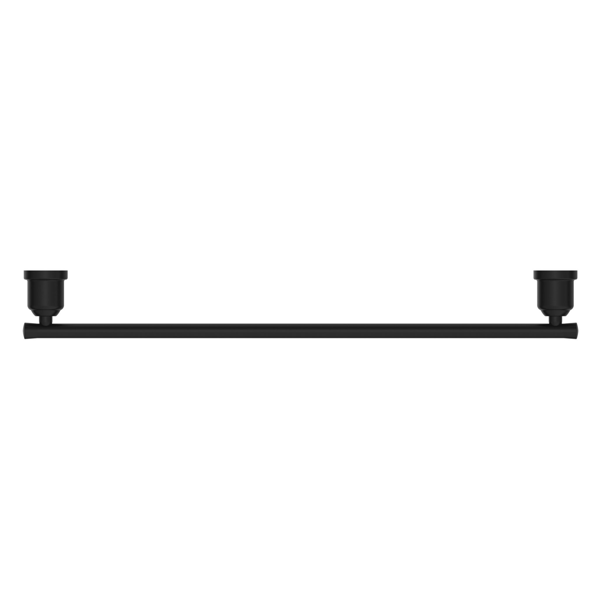 Nero York Single Towel Rail 600mm - Matte Black - NR6924MB
