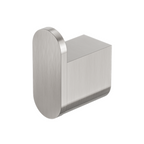 Nero Bianca Robe Hook - Brushed Nickel - NR9082BN